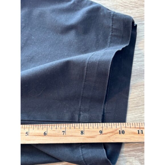 Ted Baker Mens 32R 9inch Inseam Chino Shorts Black Preppy Casual Cotton Designer - Picture 10 of 11